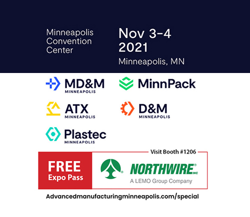 Visit Northwire at MD&M Minneapolis
