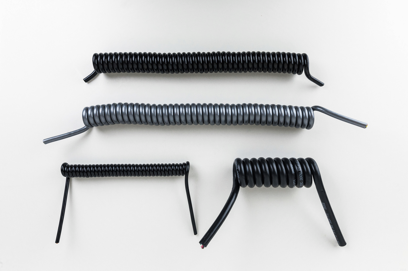 PVC Spiral Cable, Curly Flex, Retractable Flex