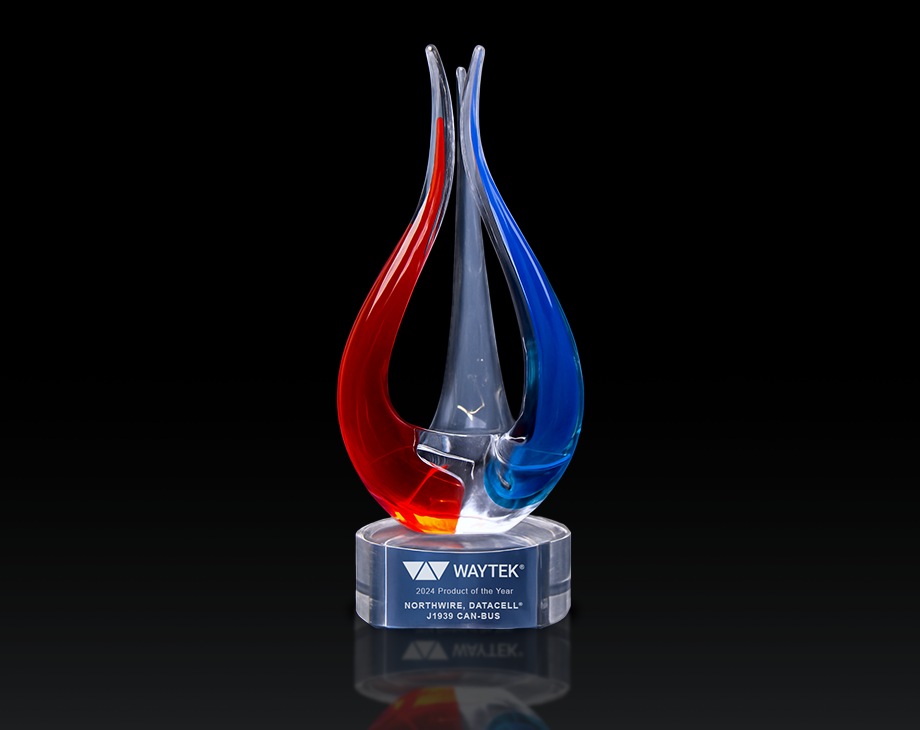 Waytek Award - black background