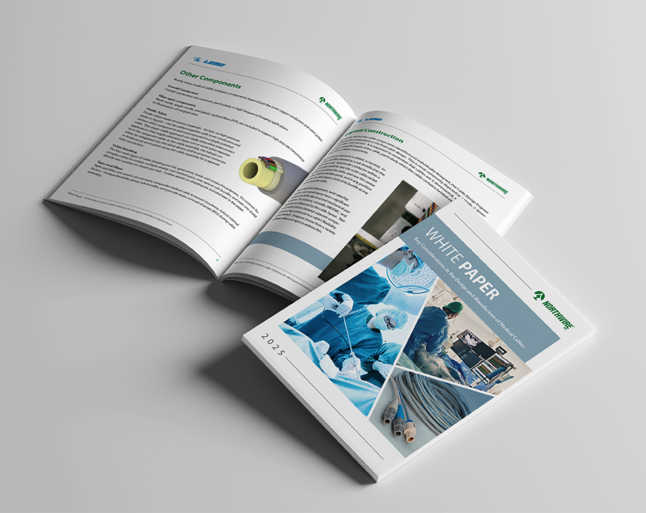Cover and inside peek of the new Medical white paper