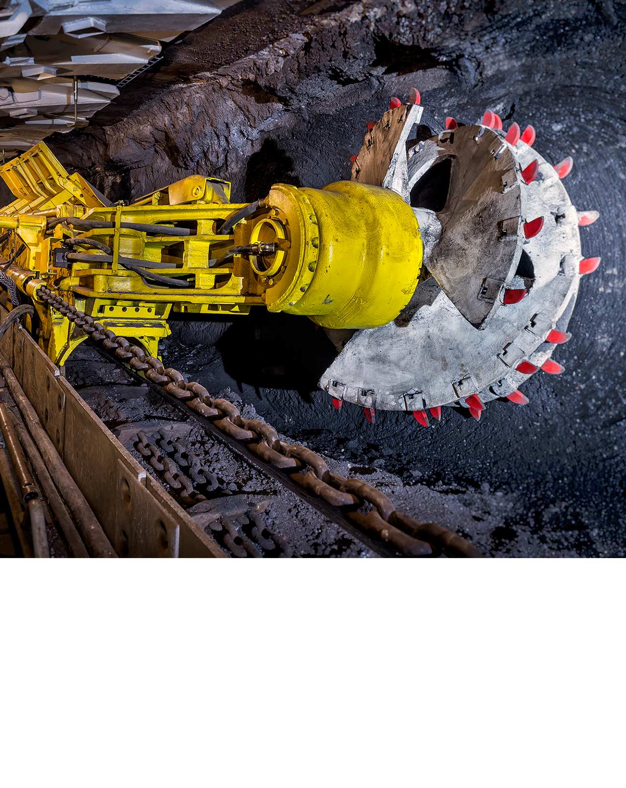 Long wall mining